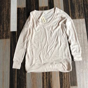 beige sleep shirt